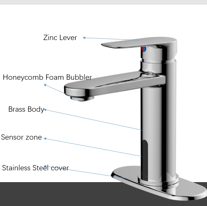 High-Quality Single Hole Basin Sink Faucet with Pull Out Sprayer Wholesale